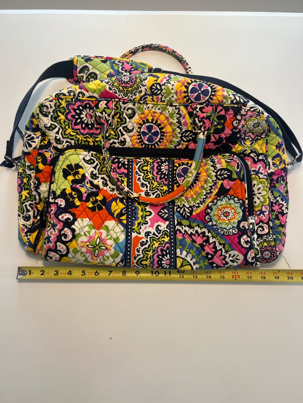 Vera Bradley “Rio” Weekender Travel Bag - Picture 7 of 10